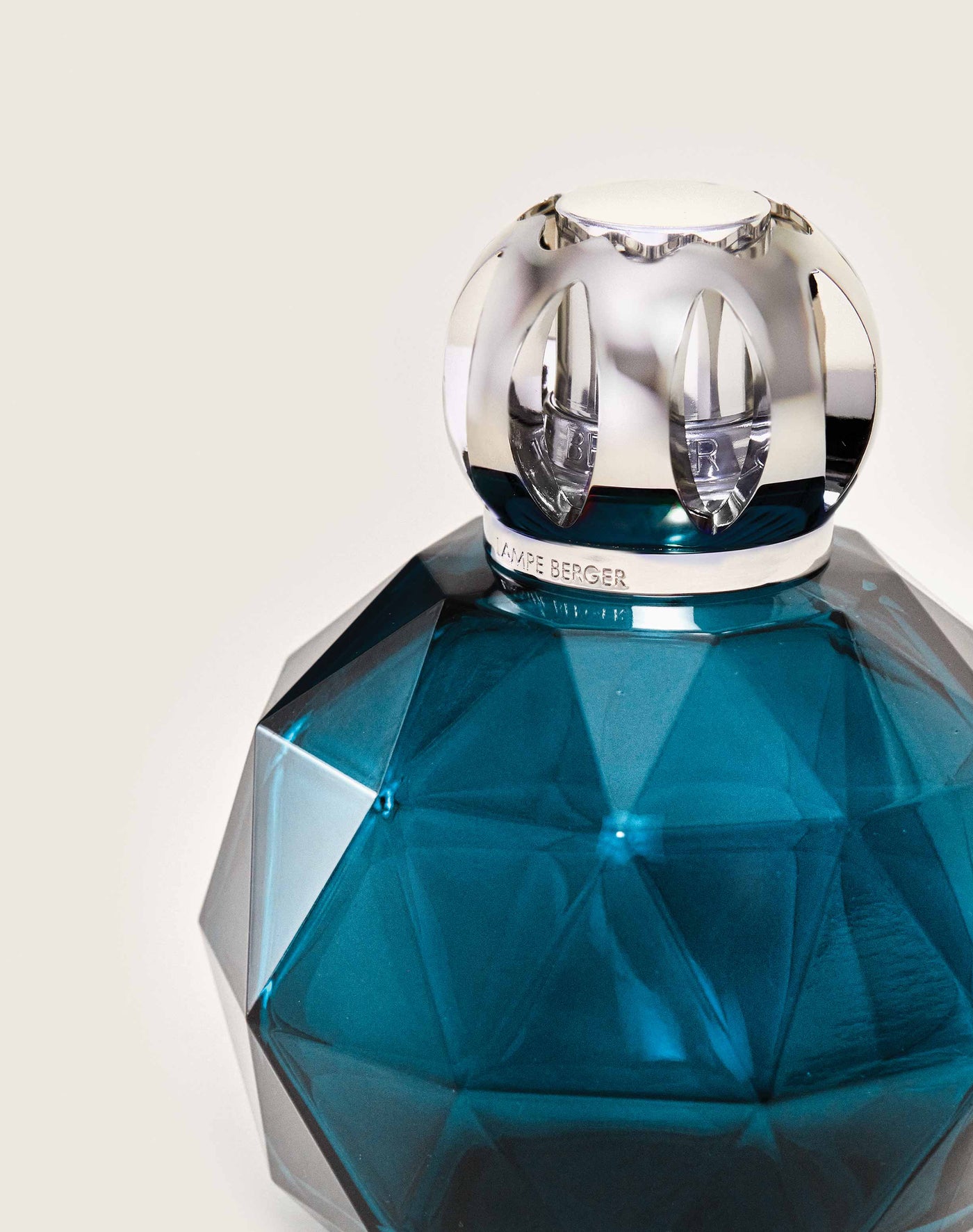 Geode Blue Lamp