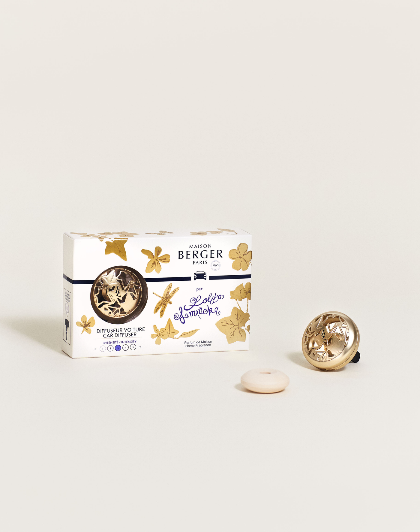 Lolita Lempicka Car Diffuser - Gold