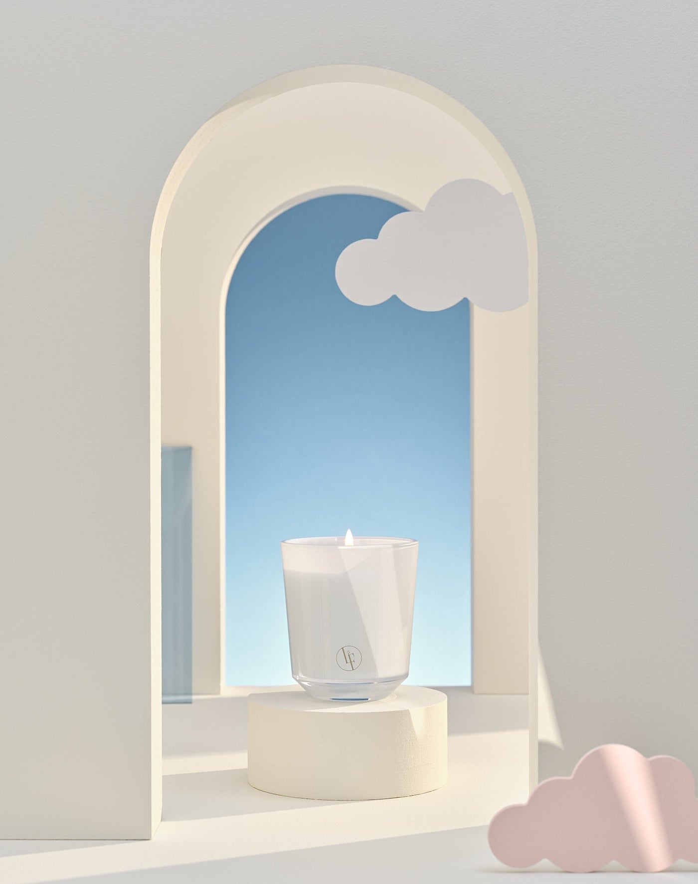 Cloudy Musk Scented Candle