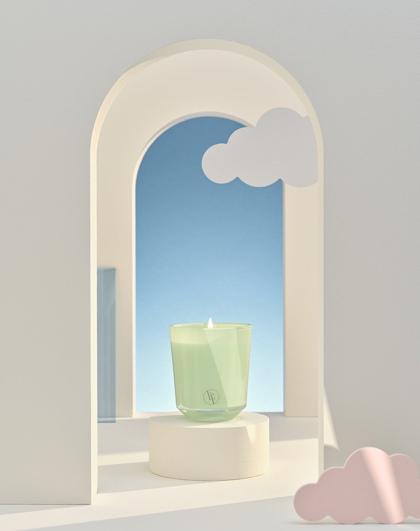 Eucalyptus Green Scented Candle