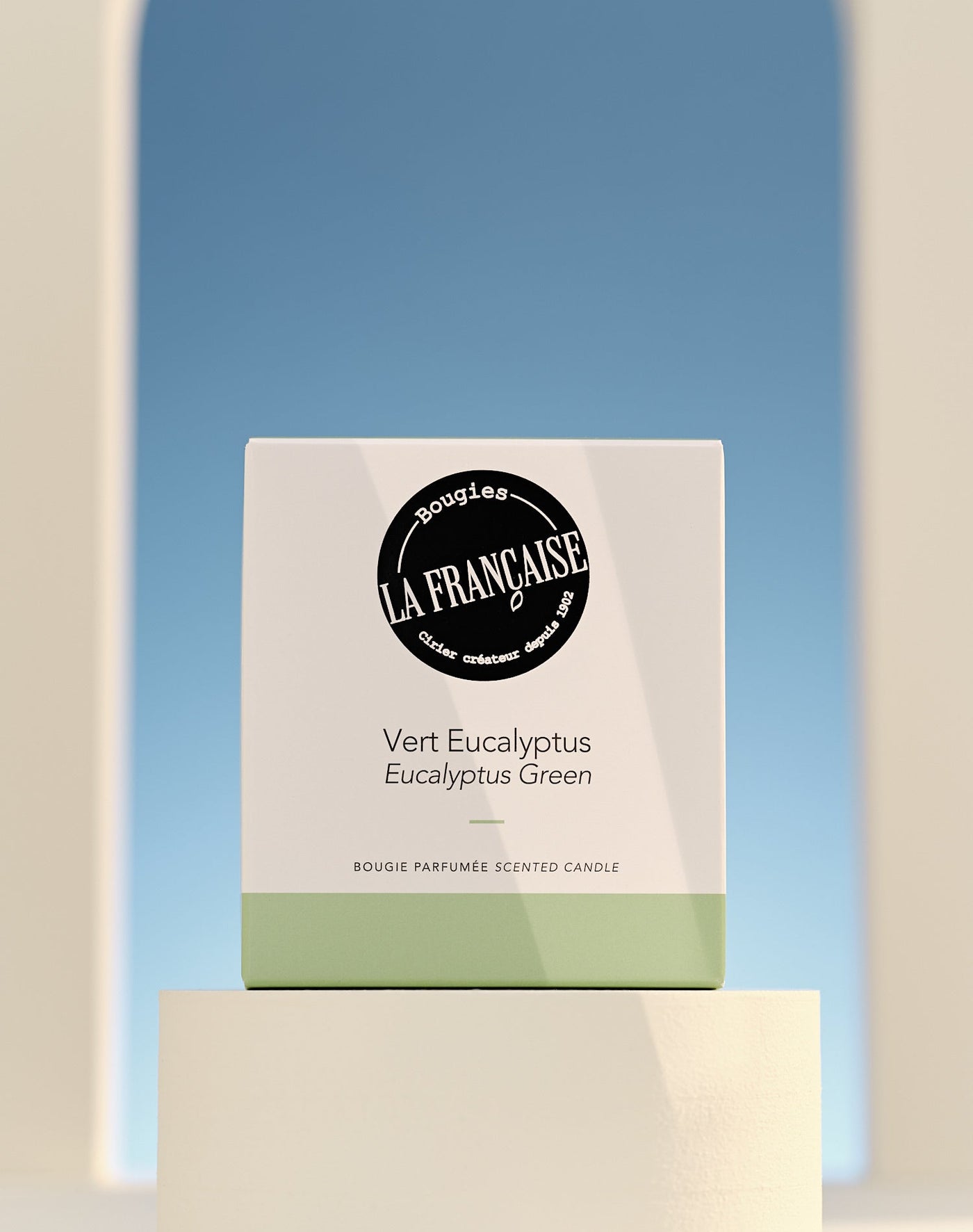 Eucalyptus Green Scented Candle
