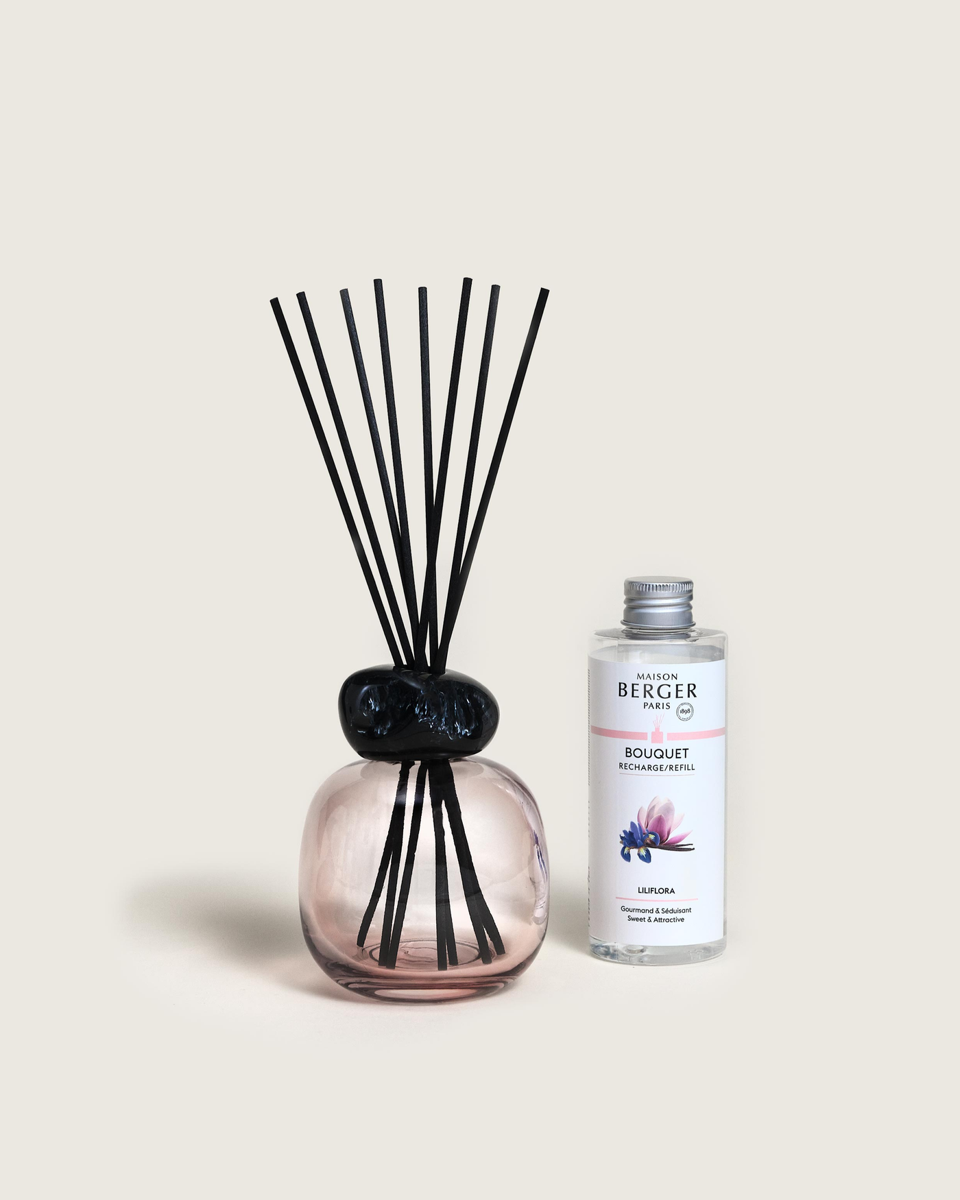 Mineral Pink Liliflora Scented Bouquet Gift Set