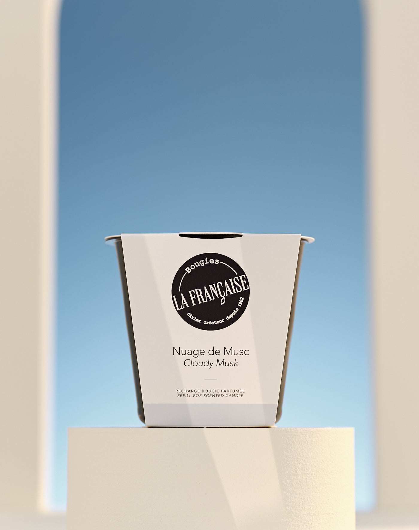 Cloudy Musk Scented Candle Refill