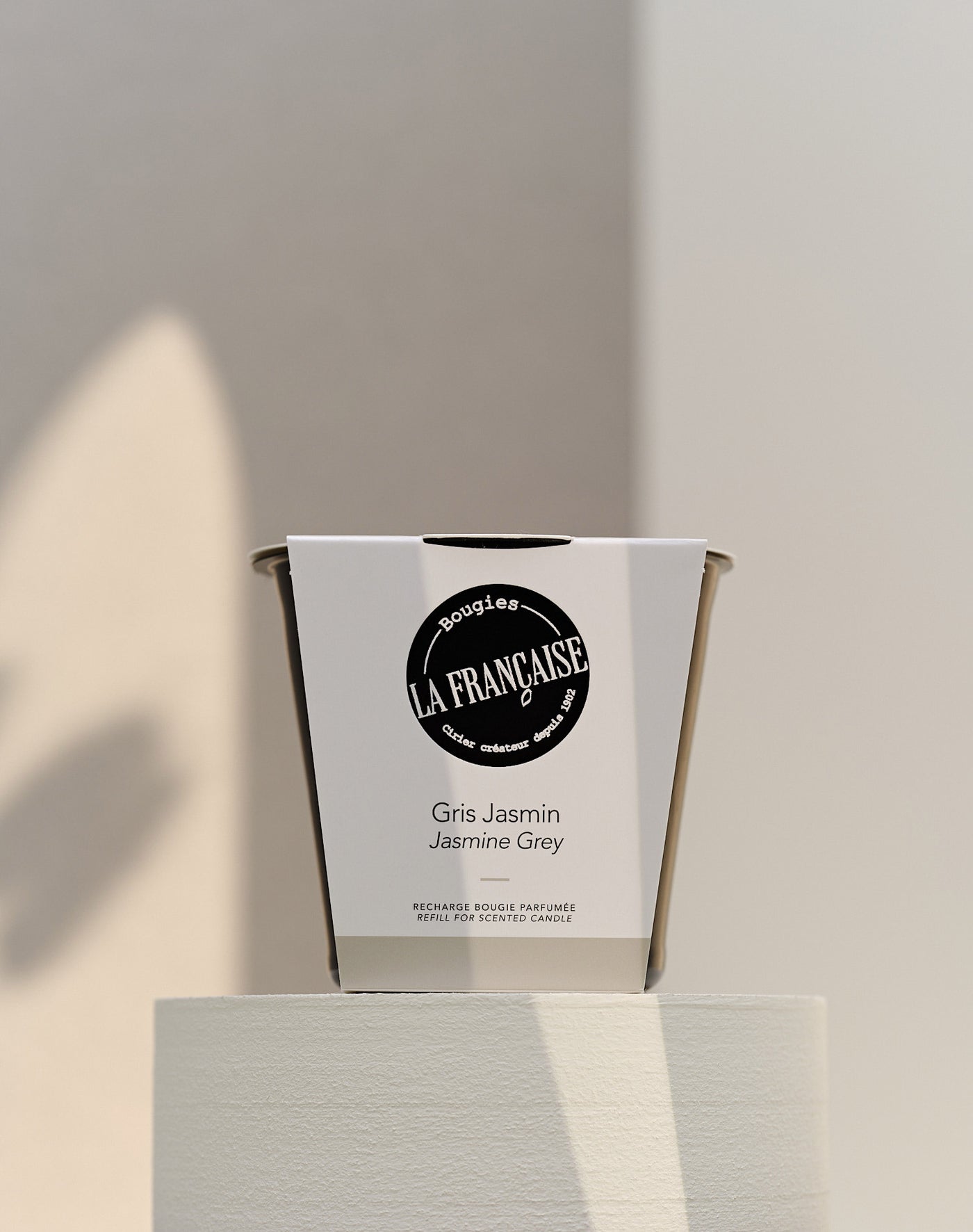 Jasmine Grey Scented Candle Refill